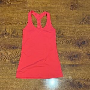 Lululemon Athletica Red Tank Top